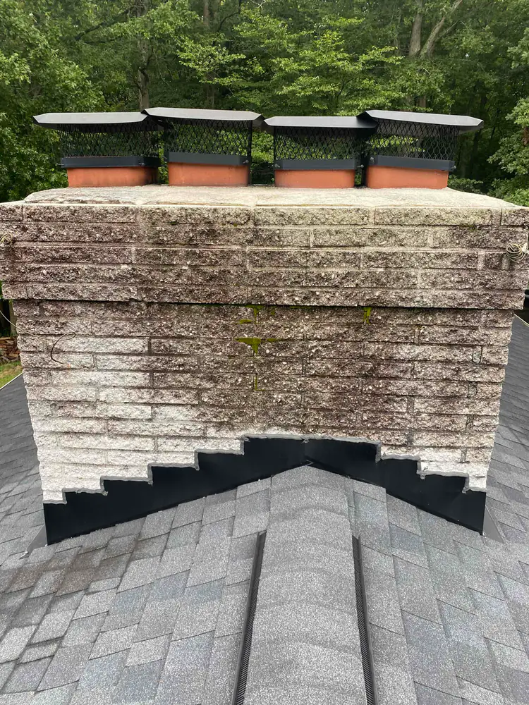 Cap & Water Repellent, before — Chesapeake Chimney