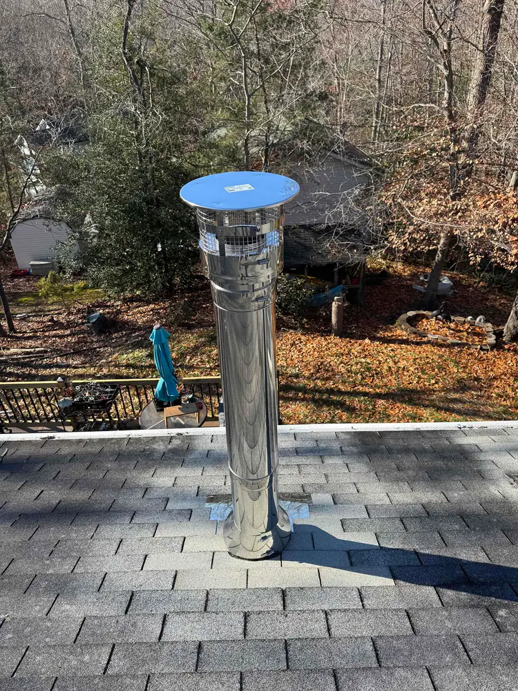 New Chimney — Change-Outs & Installs by Chesapeake Chimney in Southern Maryland