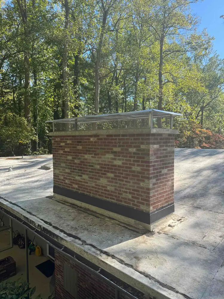 Chimney Rebuild, after — Chesapeake Chimney