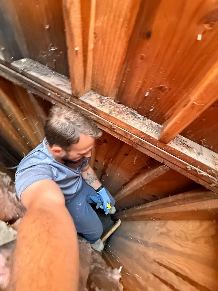 Our Technicians at Work — Our Technicians at Work by Chesapeake Chimney in Southern Maryland